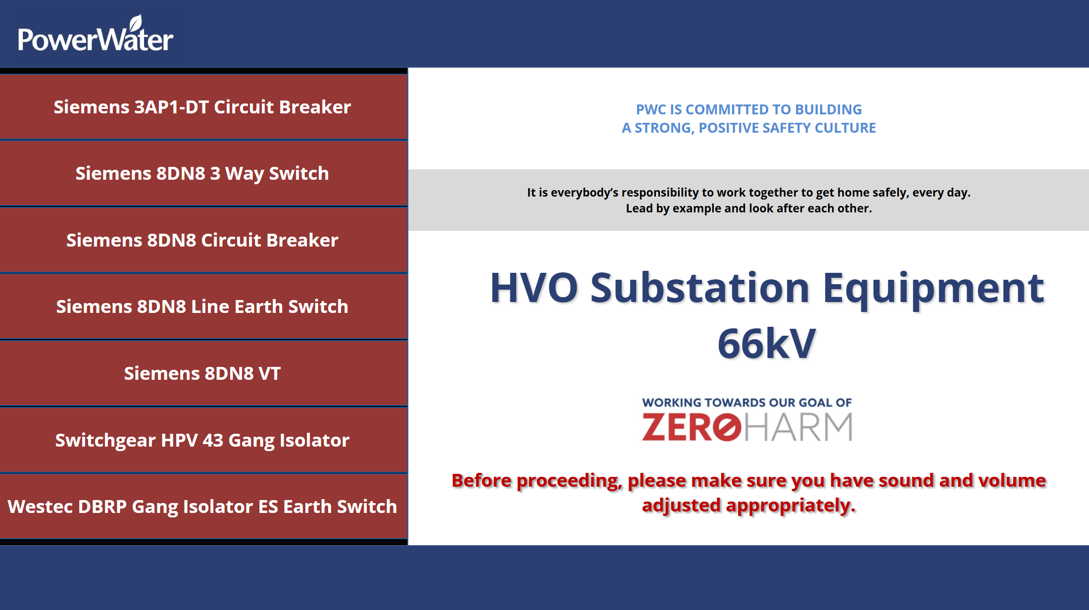 HVO Equipment - 66KV